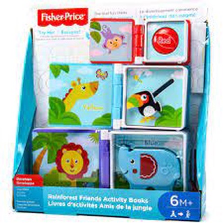 Fisher Price Rainforest Friends รุ่นDRG17 ชุดของเล่นหนังสือกิจกรรมฟิชเชอร์ไพรส์