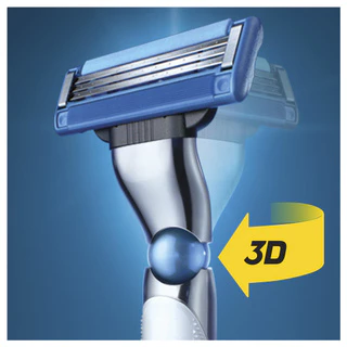 ยิลเลตต์ มัคทรี เทอร์โบ ใบมีดโกน แพ็ค 2 ชิ้น Gillette Mach3 Turbo Blade 2 Cartridges Refills