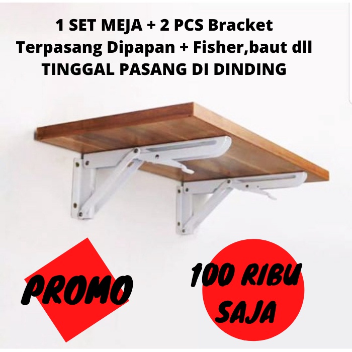 Siku พับ ANGLE table ติดผนังโต๊ะศึกษาชั้นวางวงเล็บวงเล็บเหล็กบานพับโต๊ะแล็ปท็อป WFH ทํางานเล่นเกมโต๊