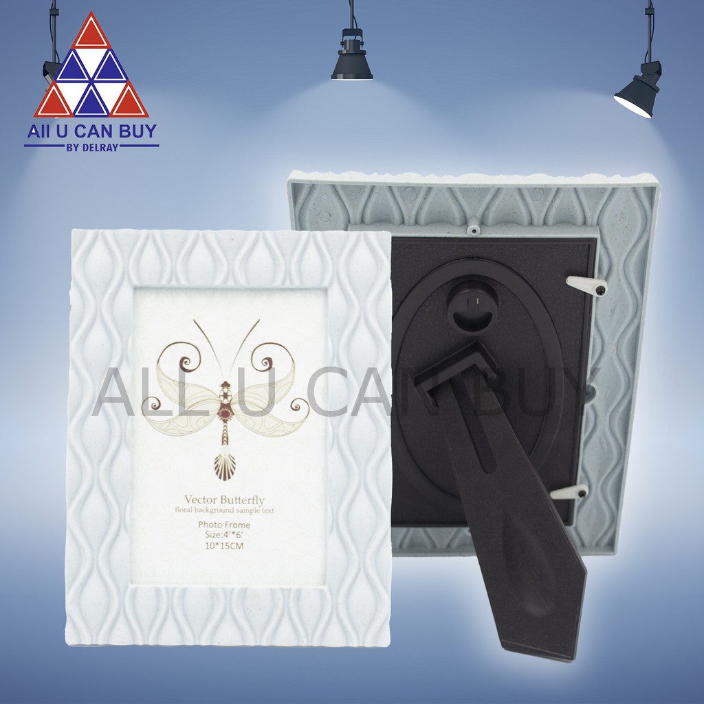 ALL U CAN BUY กรอบรูป  กรอบรูปขาตั้ง ตั้งโชว์  ใส่รูปขนาด 4*6 นิ้ว