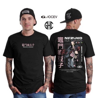 T-shirt เสื้อยืดพรีเมี่ยม พิมพ์ลาย Nezuko KAMADO KIMETSU NO YAIBA DEMON SELAYER DISTRO S-5XL