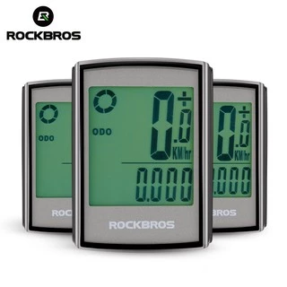 ROCKBROS นาฬิกาจับเวลากันน้ำสำหรับติดรถจักรยาน