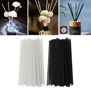 YH` 100Pcs Fiber Sticks Diffuser Aromatherapy Volatile Rod for Home Fragrance Diffuser Home Decoration