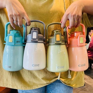 Cille thermos cup big belly water cup 316 ถ้วยสแตนเลส 01XL-088