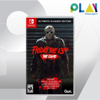 Nintendo Switch : Friday 13th The Game [มือ1] [แผ่นเกมนินเทนโด้ switch]