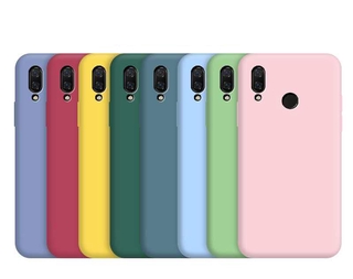 เคสโทรศัพท์มือถือซิลิโคนนนิ่ม สีพื้น กันกระแทก สําหรับ Huawei Nova 3