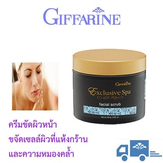 สครับขัดผิวหน้า  อ่อนโยนต่อผิว บำรุงผิวหน้า ขจัดผิวหมองคล้ำ Facial Scrub Exclusive