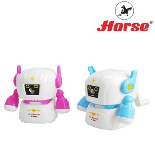 HORSE (ตราม้า) เครื่องเหลาดินสอ H-866 ทรงรูปหุ่นยนต์  ตราม้า จำนวน 1 เครื่อง