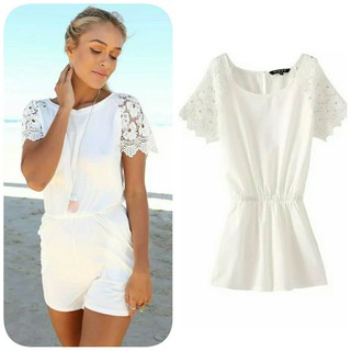 เอี๊ยม จั๊มสูท (พร้อมส่ง) รหัส EX-616-M