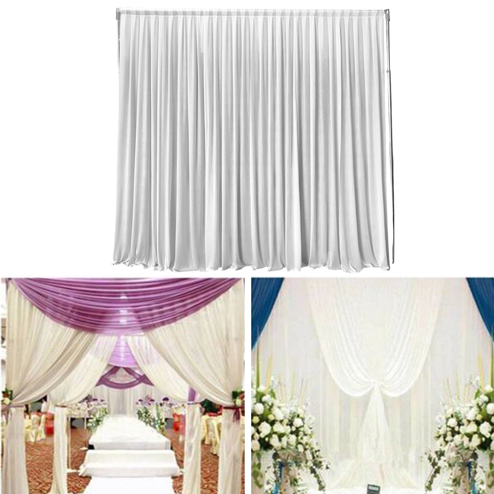 Diy Decoration Drapes Party Prop Stage Wedding Backdrop Curtain