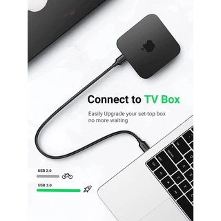 UGREEN รุ่น US128 สายUSB to USB Male to Male Type A to Type A USB 3.0 หัวต่อชุบทอง สายยาว 1-3m