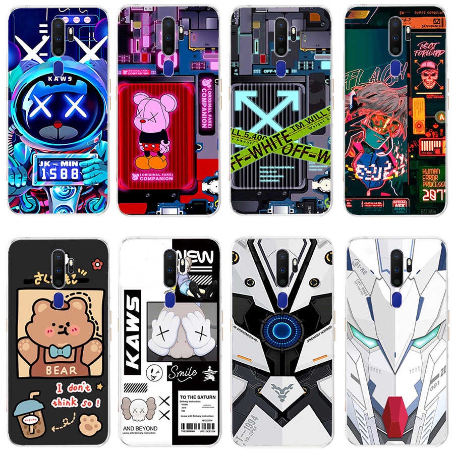 Oppo a1k a5 a9 2020 a31 2020 a8 เคส TPU นิ่ม ซิลิโคน ป้องกัน เคสโทรศัพท์