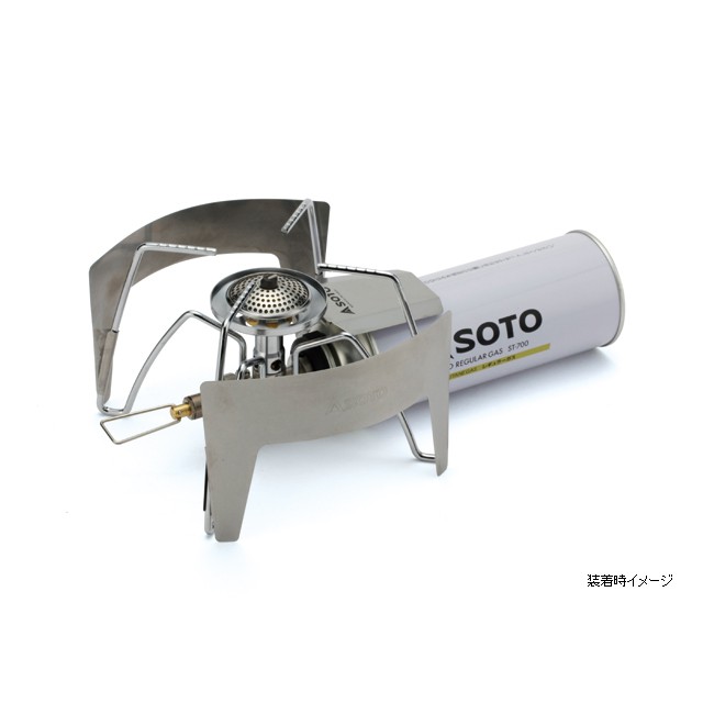 SOTO Windscreen for regulator stove ST-3101 แผ่นบังลมสำหรับเตา Soto รุ่น ST-310