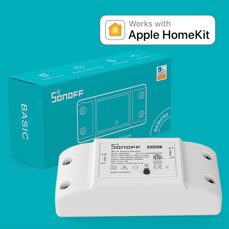 Sonoff Basic R2 HomeKit (สามารถใช้กับ Apple HomeKit ได้)