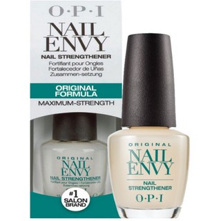 OPI Nail Envy nail strengthener maximum strength 15ml.เนลเอนวี่ ผลิตภัณฑ์บำรุงเล็บสำหรับเล็บเสียทุกระดับจนเสียมากที่สุด