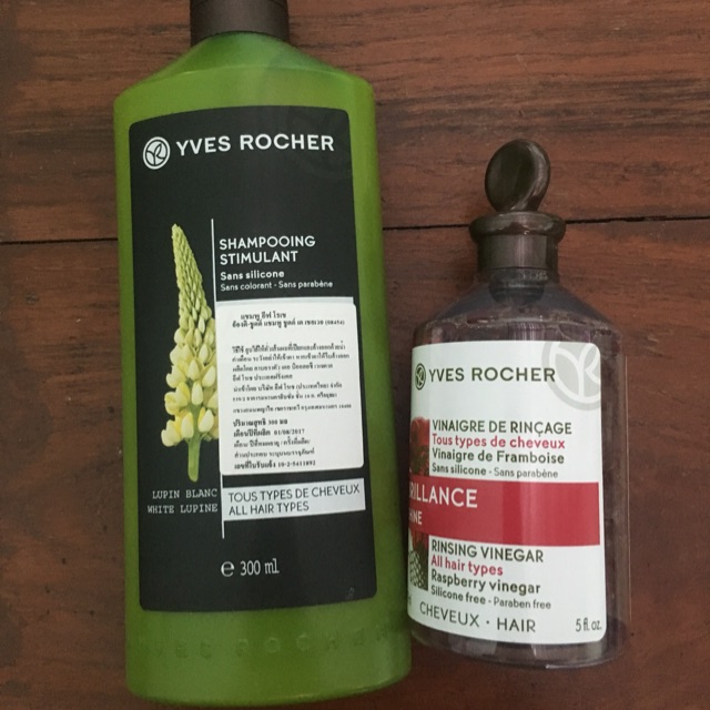 Yves rocher shampoo+rising vinegar 💯