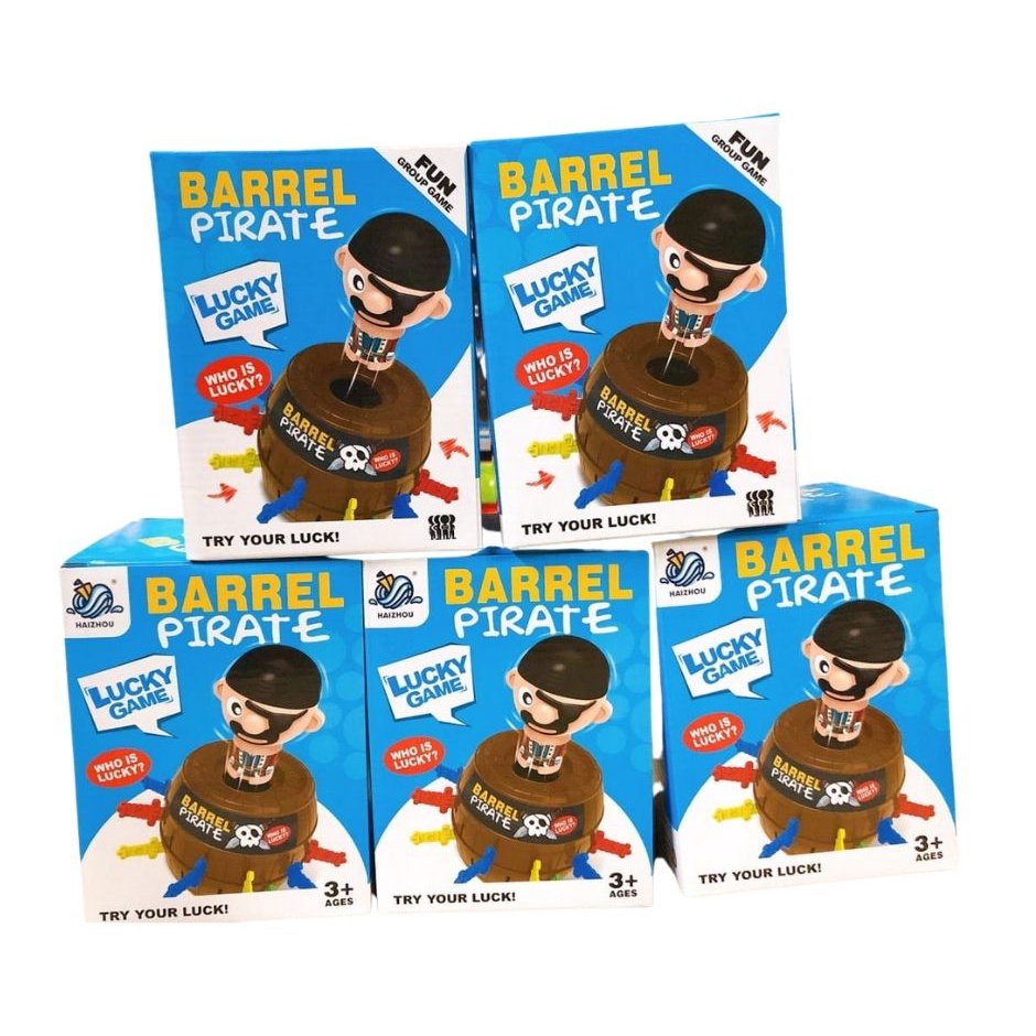 ของเล่น Stabbing Pirate Barrel ที่น่าสนใจสําหรับเด็ก