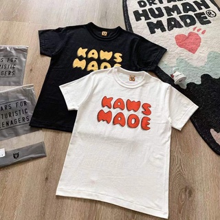 ใหม่ เสื้อยืดแขนสั้นลําลอง ผ้าฝ้าย พิมพ์ลาย PA Human Made เข้ากับทุกการแต่งกาย แฟชั่นฤดูใบไม้ผลิ สําหรับผู้ชาย และผู้หญิ