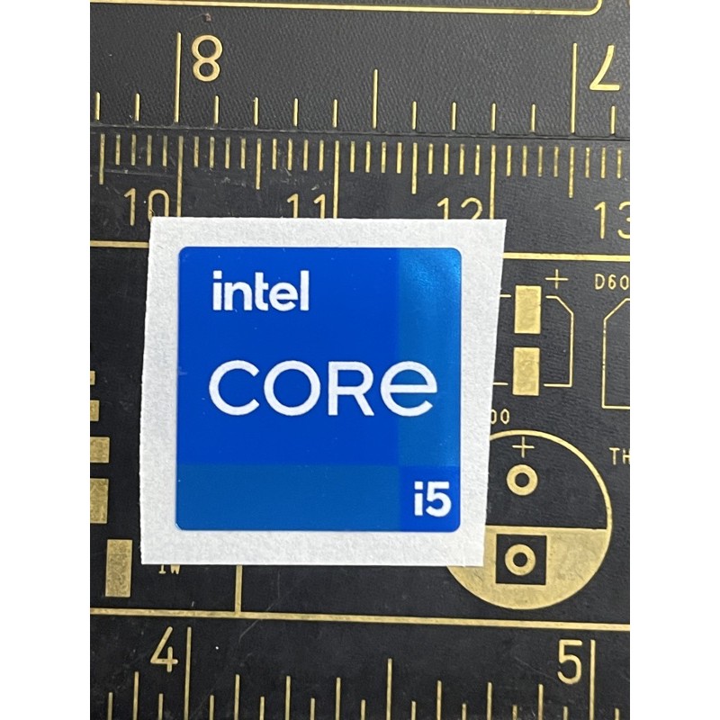 สติ๊กเกอร์โลโก้ สติ๊กเกอร์ intel Core i5 11th gen ori