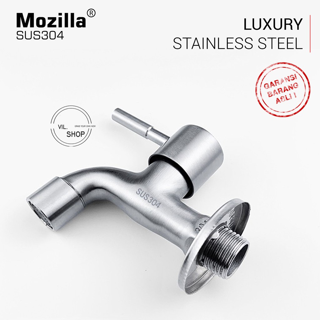 พรีเมี่ยมสแตนเลสเหล็กน้ํา FAUCET MOZILLA SUS304 SUS 304 กระดาษฟอยล์/ผนังสแตนเลส ANTI-RUST SHOWER FIL