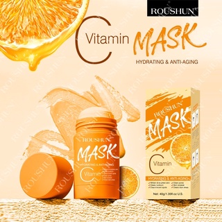 Roushun Deep Clean Vitamin C Mask 40g. วิตามินซีมาส์ก