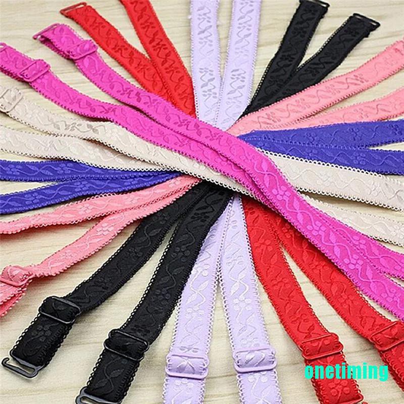 Otth Nonslip Elastic Adjustable Band Bra Strap Holder Strap Racer Back