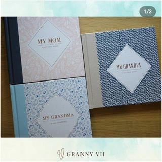 หนังสือ ไดอารี่ My Mom My Grandpa My Grandma in her won words