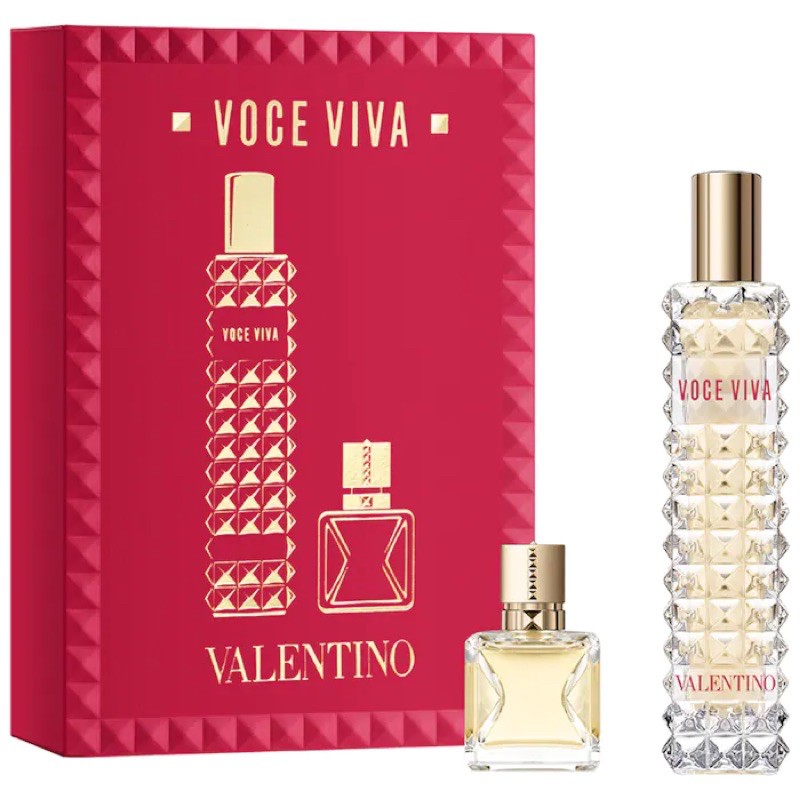 [ของใหม่]น้ำหอม Valentino : Voce Viva Mini Perfume Set กลิ่นหอมมากๆ คุ้มสุดๆของแท้ 💯%