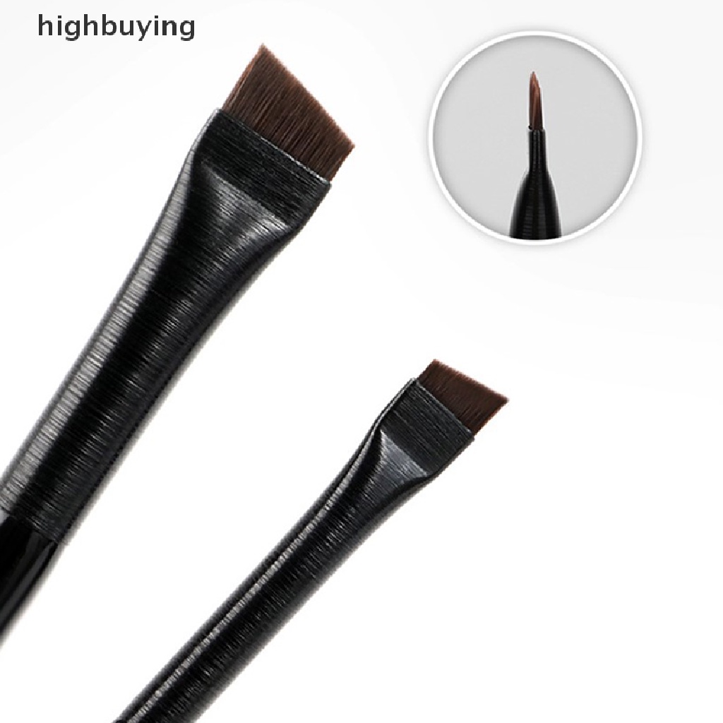 [highbuying] ใหม่ แปรงเขียนคิ้ว อายไลเนอร์ ขนแปรงสังเคราะห์ มุมแหลม เครื่องมือแต่งหน้า