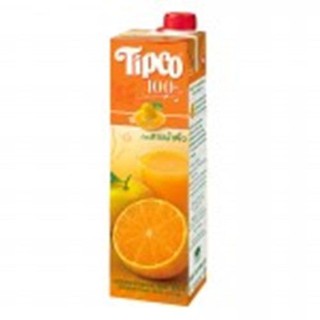 Tipco 100% Sai Nam Pheung orange juice, 1,000 ml.