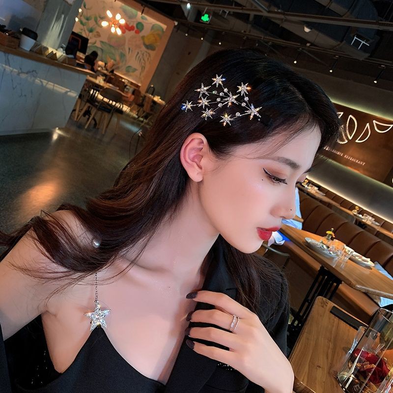 𝓑𝓮𝓪𝓾𝓽𝓲𝓯𝔂 กิ๊บติดผมดาวกระจายวิบวับประดับผมเพิ่มดีเทลเก๋ๆฟรุ้งฟริ้งมากแม่ - รูปที่ 4