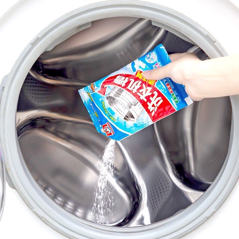 ผงล้างเครื่องซักผ้า ผงทำความสะอาดเครื่องซักผ้า washing machine cleaner #F021