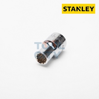 STANLEY 72-961 ลูกบ็อกสั้น 12 เหลี่ยม 1/2" 10มม.