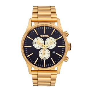 Nixon Sentry Chrono NXA3862033-00  Gold / Indigo