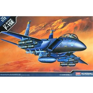 พลาสติก โมเดล ประกอบ ACADAMY MINICRAFT สเกล 1/72 U.S.AIR FORCE F-15E (12478)