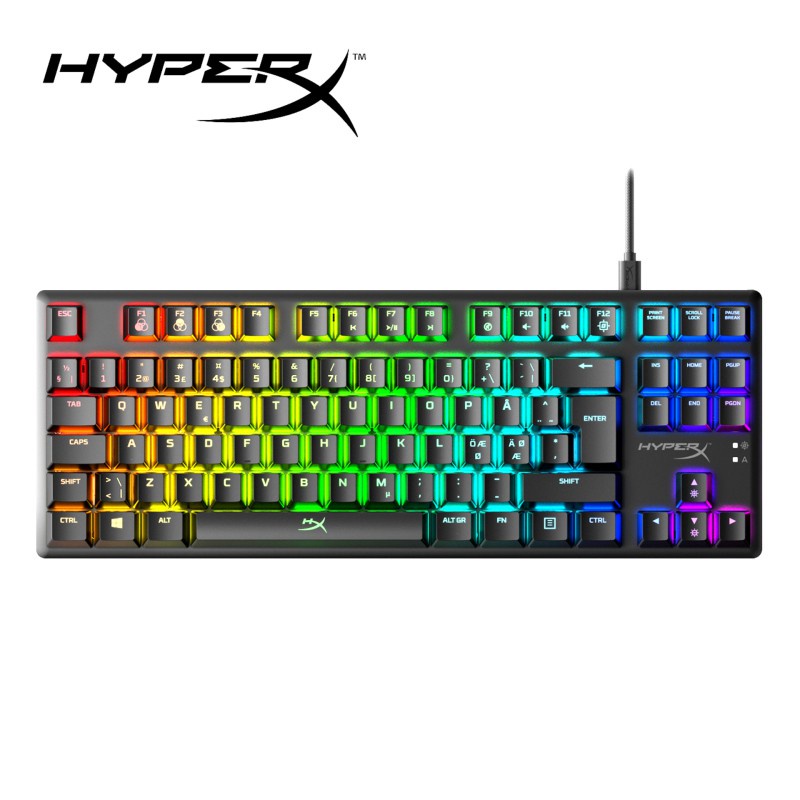 HyperX Alloy Origins Core RGB - Mechanical Gaming Keyboard Red Switch ...
