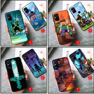 เคสโทรศัพท์มือถือแบบนิ่ม ลาย Minecraft สีดํา สําหรับ Realme 5i 5S 5 Pro A5 Realme 2 3 3 Pro X Lite