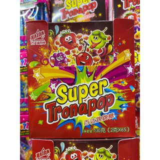 Super Tronapop เม็ดเป๊าะแป๊ะ รสผลไม้รวม