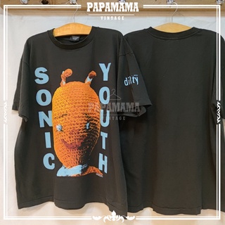 [ SONIC YOUTH ] Dirty Album @1992 โซนิค ยูธ bio washed ฟอกเฟด เสื้อร๊อค เสื้่อวง เสื้อทัวร์ เสื้อวินเทจ papamama vintage