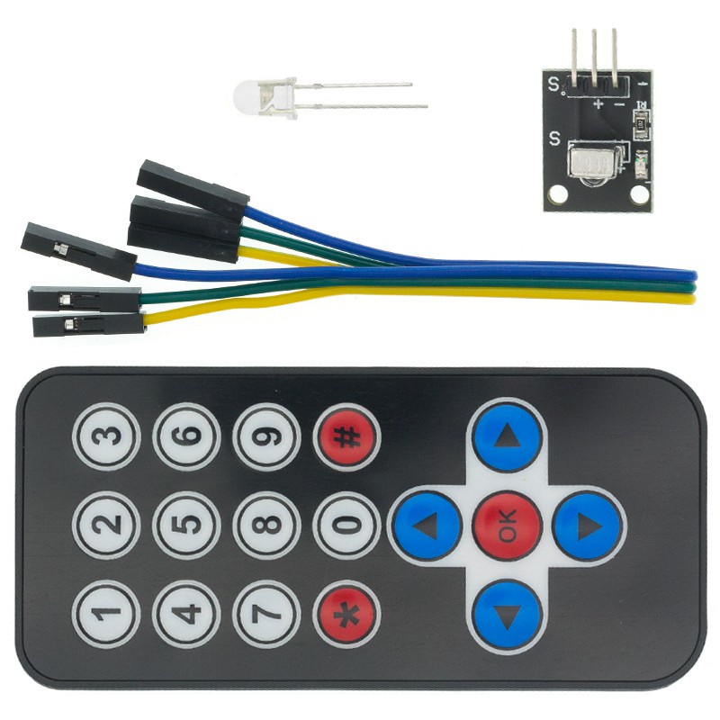 Infrared IR Wireless Remote Control Module Kits DIY Kit HX1838 For ...