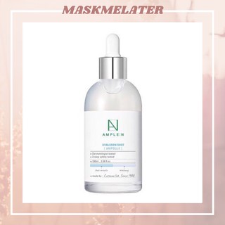 [ขวดใหญ่100ml] AMPLE:N Hyaluron Shot Ampoule