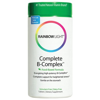 Rainbow Light, Complete B-Complex, Food Based Formula, 90 Tablets