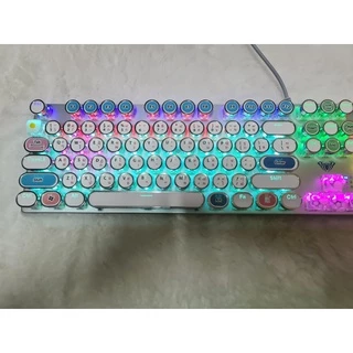 สติ๊กเกอร์แปะคีย์บอร์ด วงกลม (keyboard Circle) ภาษา อังกฤษ, ไทย (English, Thai)