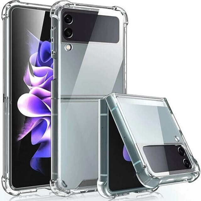 SAMSUNG Z FLIP 7 / FLIP 6 / FLIP 5 / FLIP 4 COVER CASE CLEAR CASE AIRBAG CORNER - AIRBAG CLEAR Z FLI
