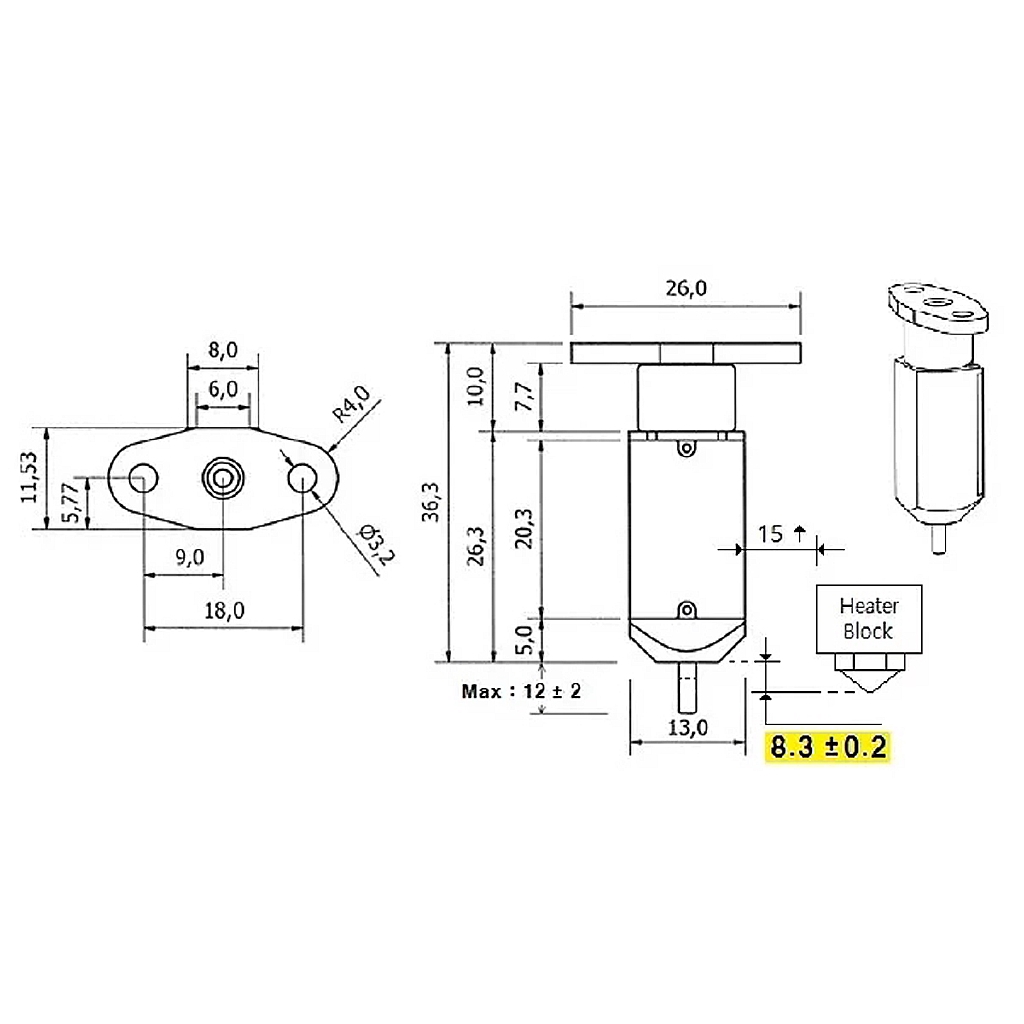 Universal 3D-touch Auto Bed Leveling Sensor For Prusa Delta Reprap 3D ...