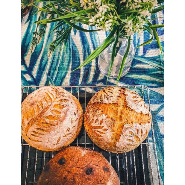ขนมปัง  เพื่อสุขภาพ ซาวโดว์ sourdough bread