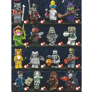 +++ ขาย Lego Minifigure Monster Series 14 เลโก้ มินิฟิกเกอร์ ของแท้ พร้อมส่ง +++ เลือกตัวได้ ตัวต่อ