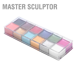 Master Sculptor จาระบีแต่งหน้า ทาสีน้ํามัน 12 สี