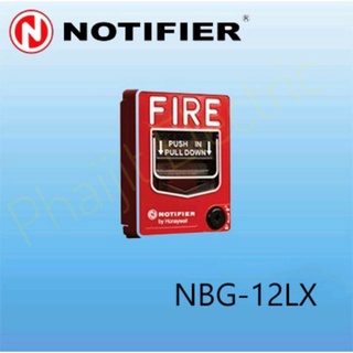 NBG-12S "Notifier" Manual Pull Station Single Action สวิทซ์ฉุกเฉิน NBG-12LX Addressble Manual Pull Station