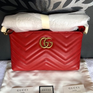 ✨LikeNew Gucci marmont chin crossbody authentic 100%